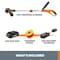 Worx 20V Power Share 12 in. Cordless Battery Powered String Trimmer/Lawn Edger, Incl. Battery and Charger WG162 - alternate 8
